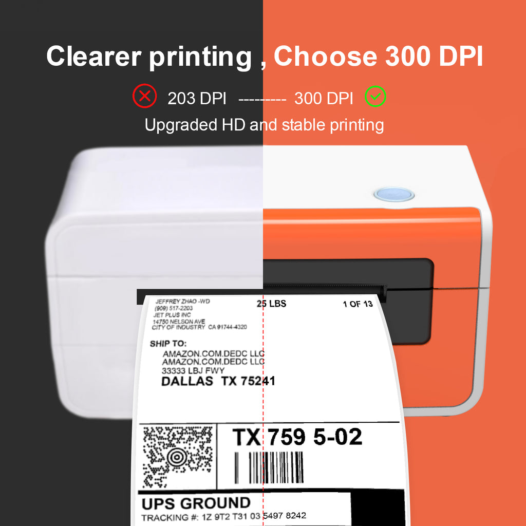 K Comer CX418 HD Thermal Shipping Label Printer Comer Store K comer cx418 hd thermal shipping label printer comer store